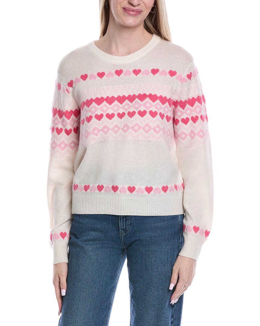 Brodie Cashmere Love Fairisle Wool & Cashmere-blend Sweater In Multi