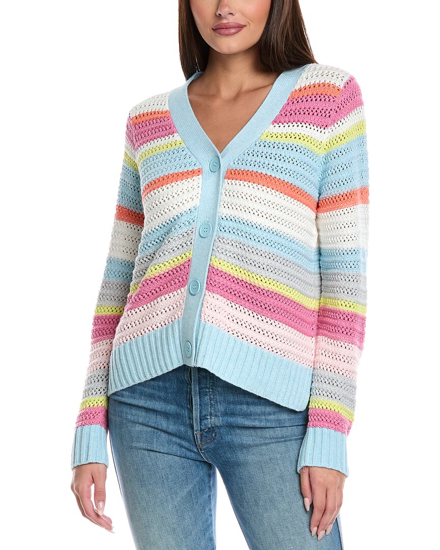 &isla Lauren Textured Cardigan In Multi