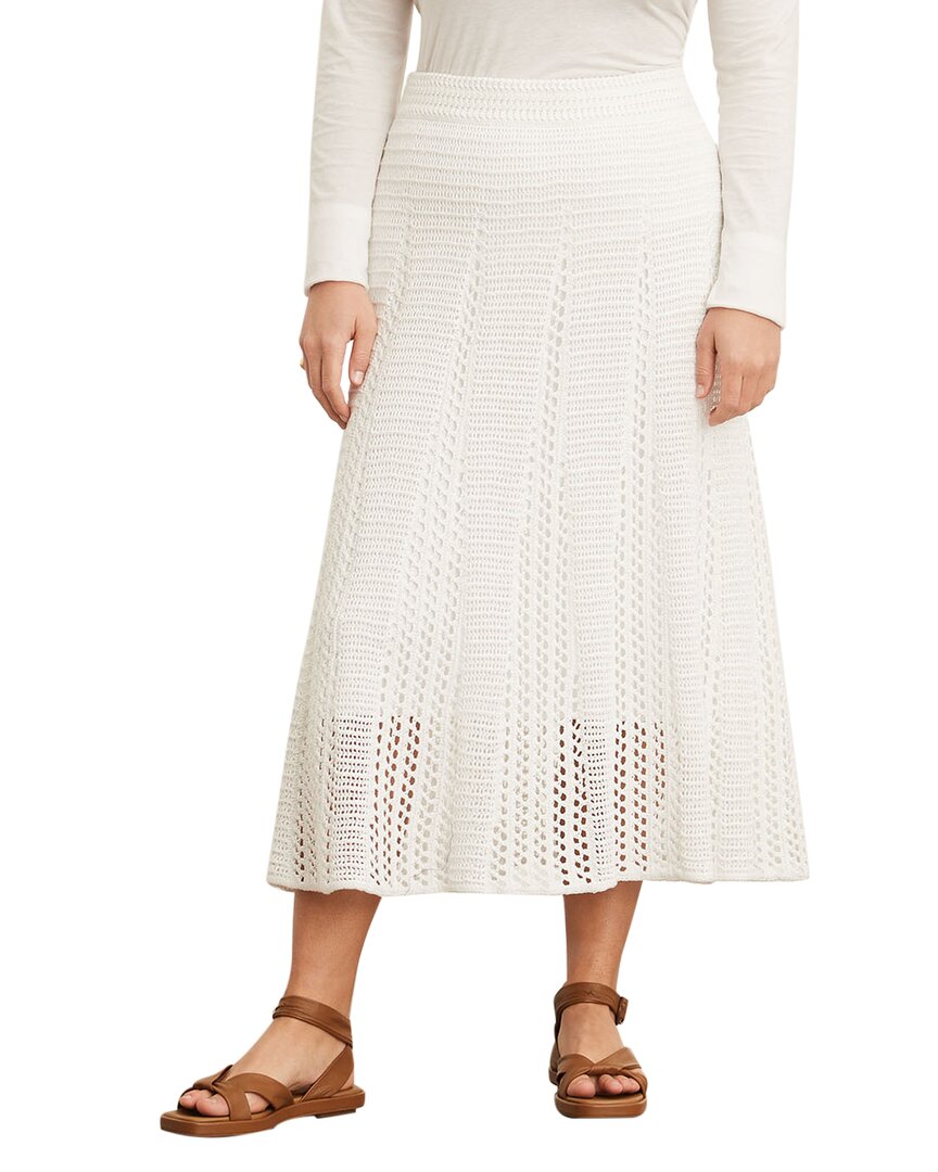 Shop Vince Godet Crochet Skirt