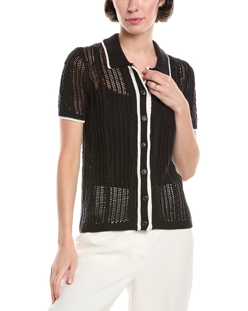 Jason Wu Crochet Button-up Shirt