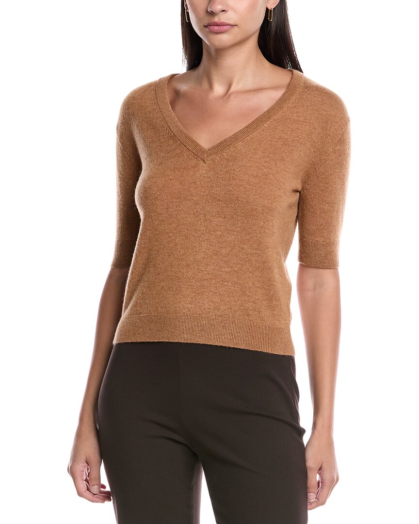 Rebecca Minkoff Haven Wool & Cashmere-blend Sweater In Brown