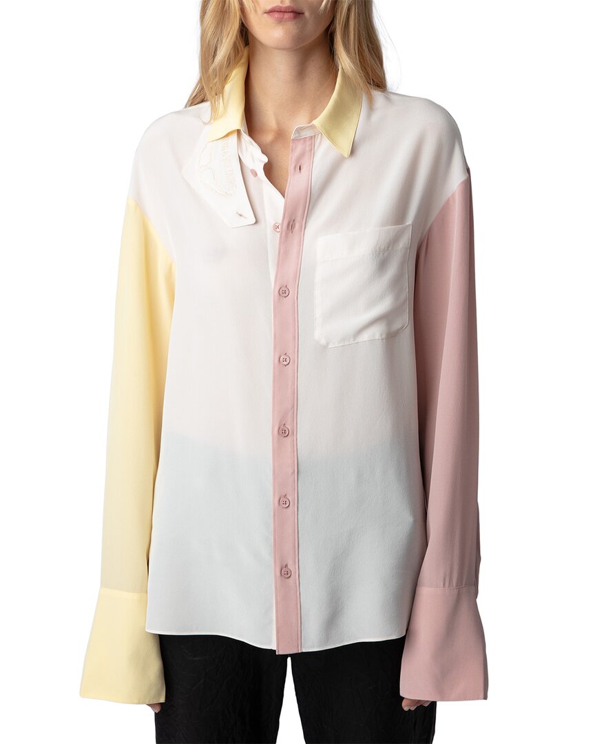 Zadig & Voltaire Tyrone Cdc Color Silk Shirt