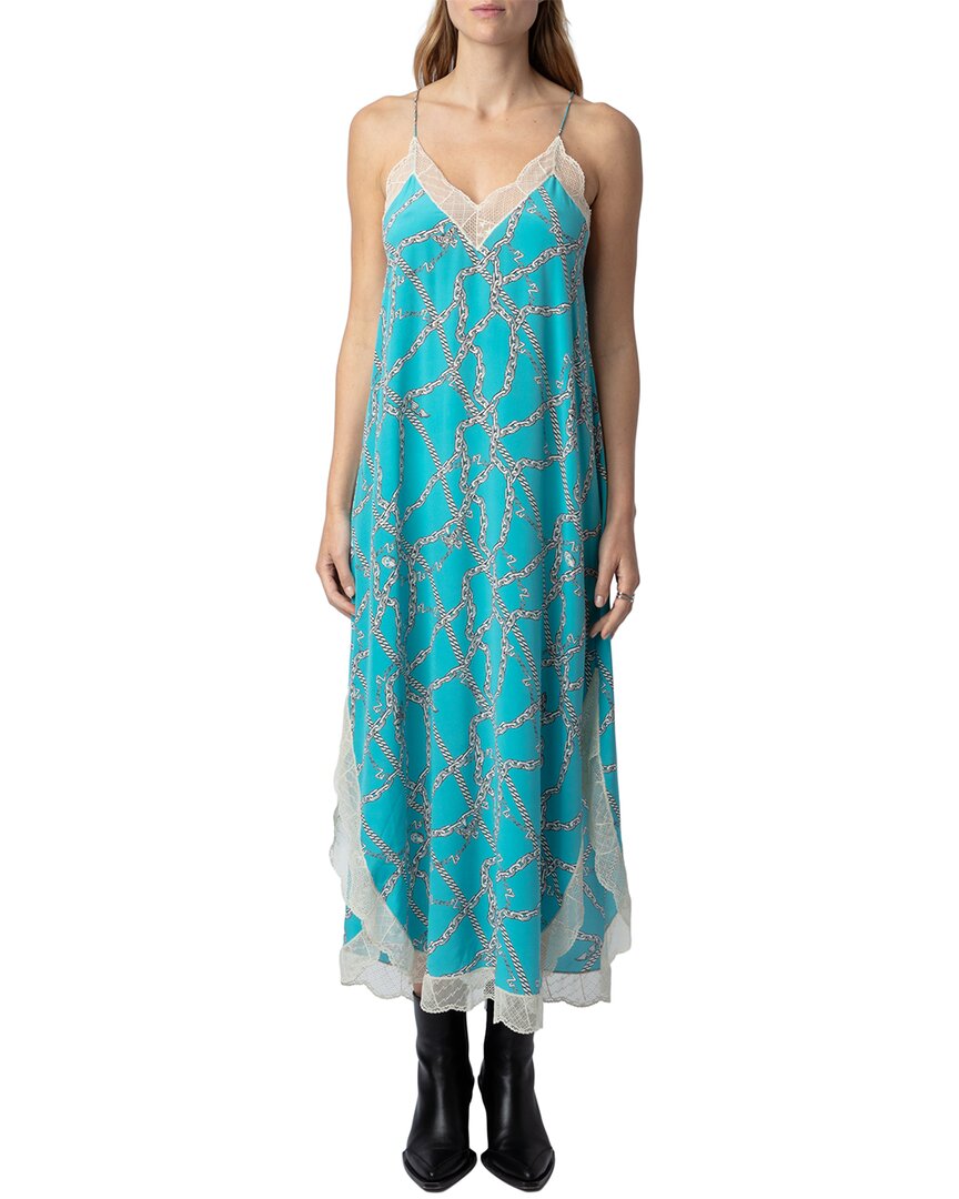 Zadig & Voltaire Ristyl Cdc Chaines Silk Dress