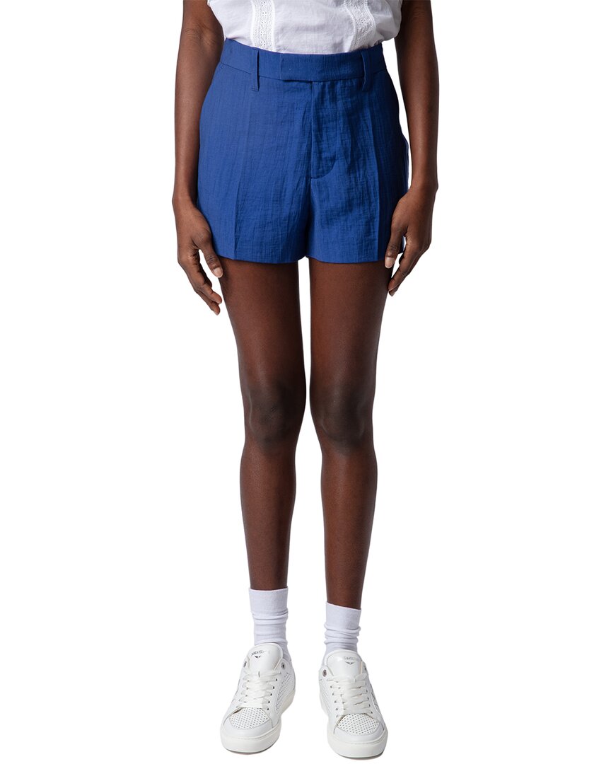 Zadig & Voltaire Please Tailleur Lin Linen-blend Short