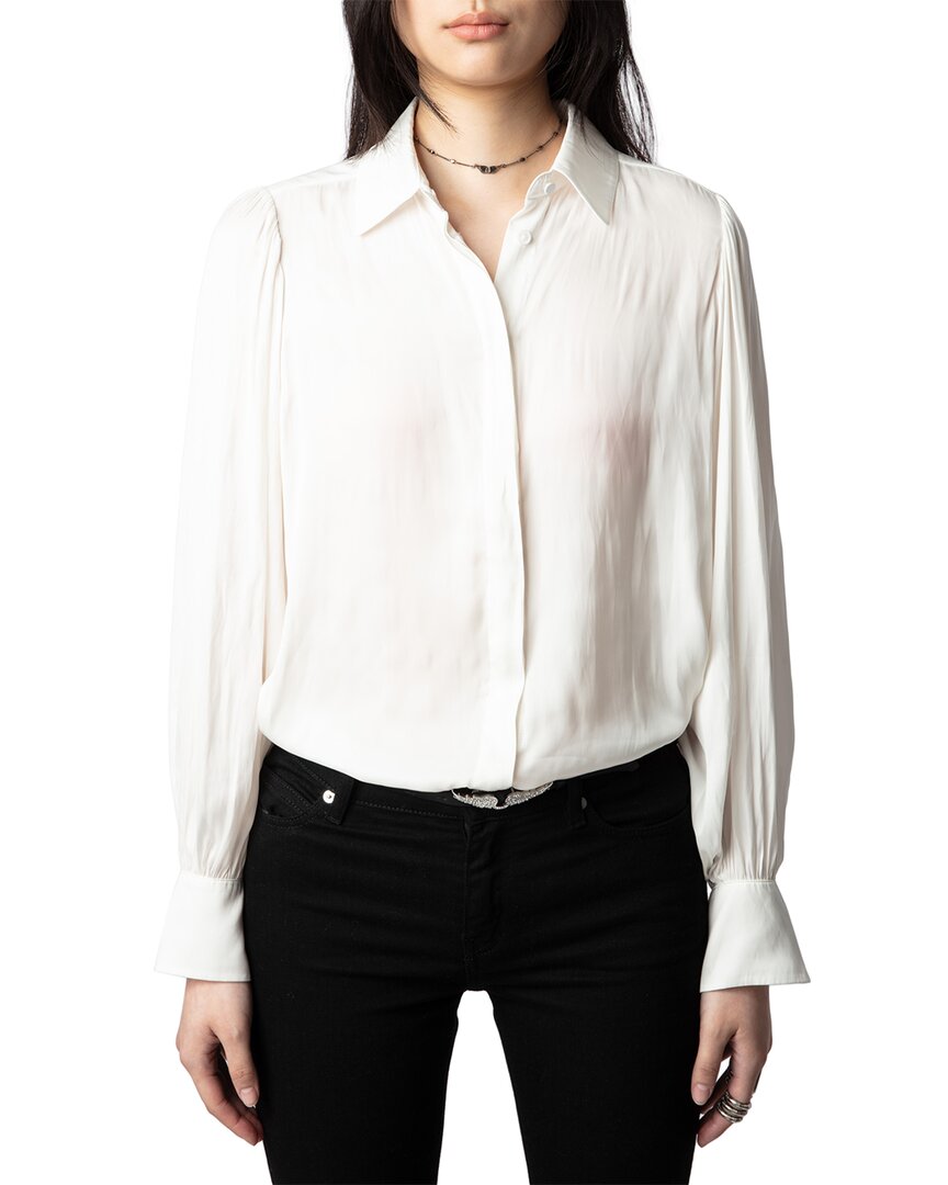 Zadig & Voltaire Trenta Satin Shirt