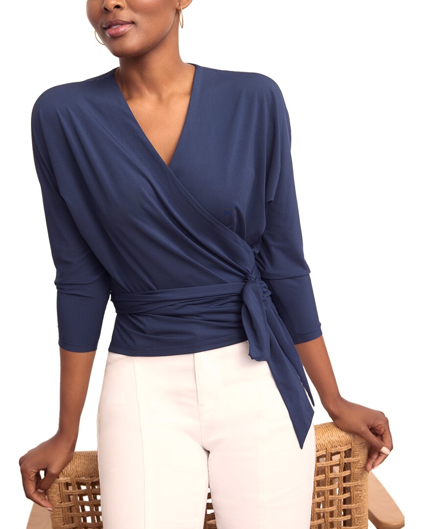 J.mclaughlin J. Mclaughlin Kerrin Top In Blue