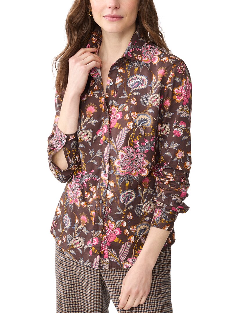 J.mclaughlin Lois Blouse In Multi