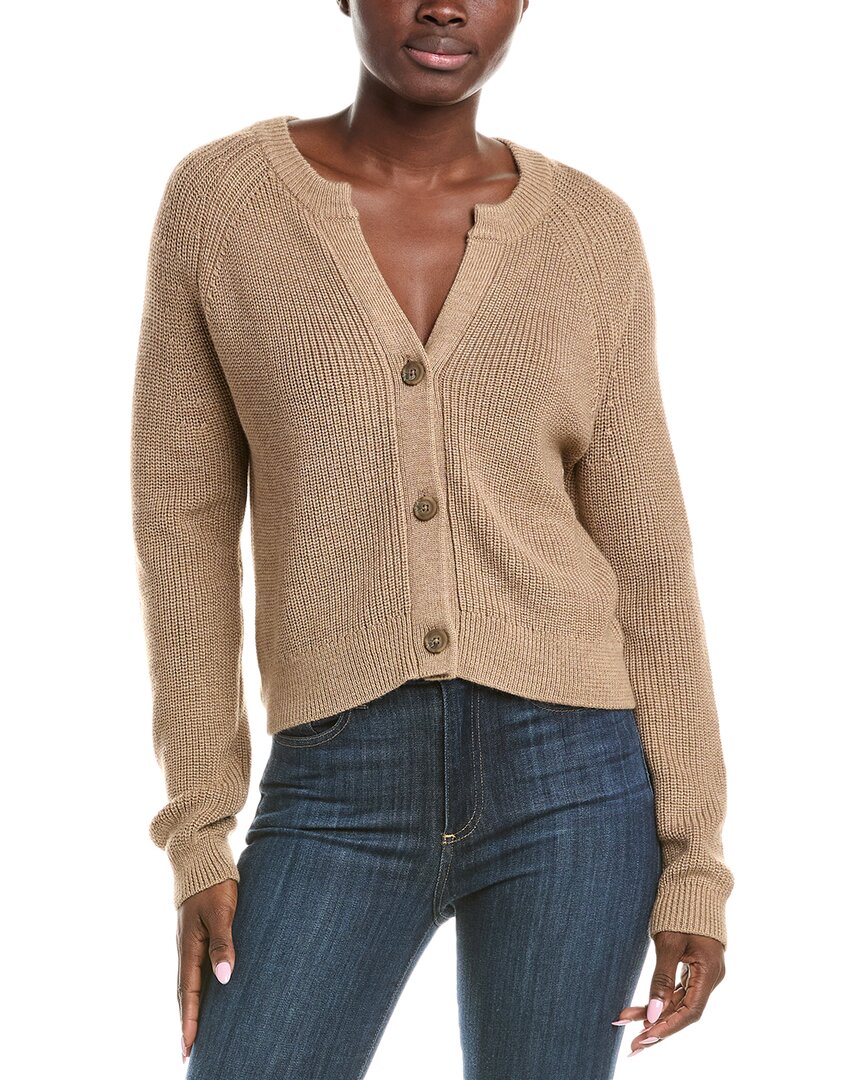 Velvet By Graham & Spencer Wool-blend Sweater In Brown