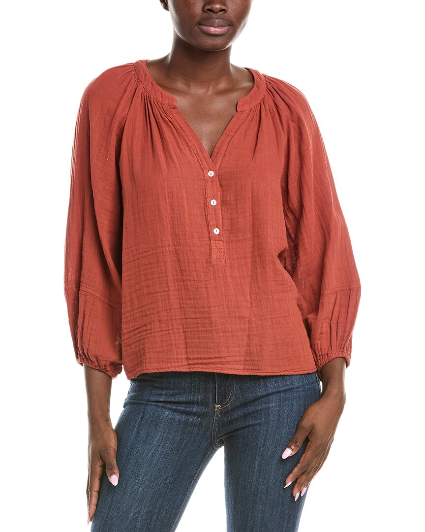 Velvet By Graham & Spencer Top In Red