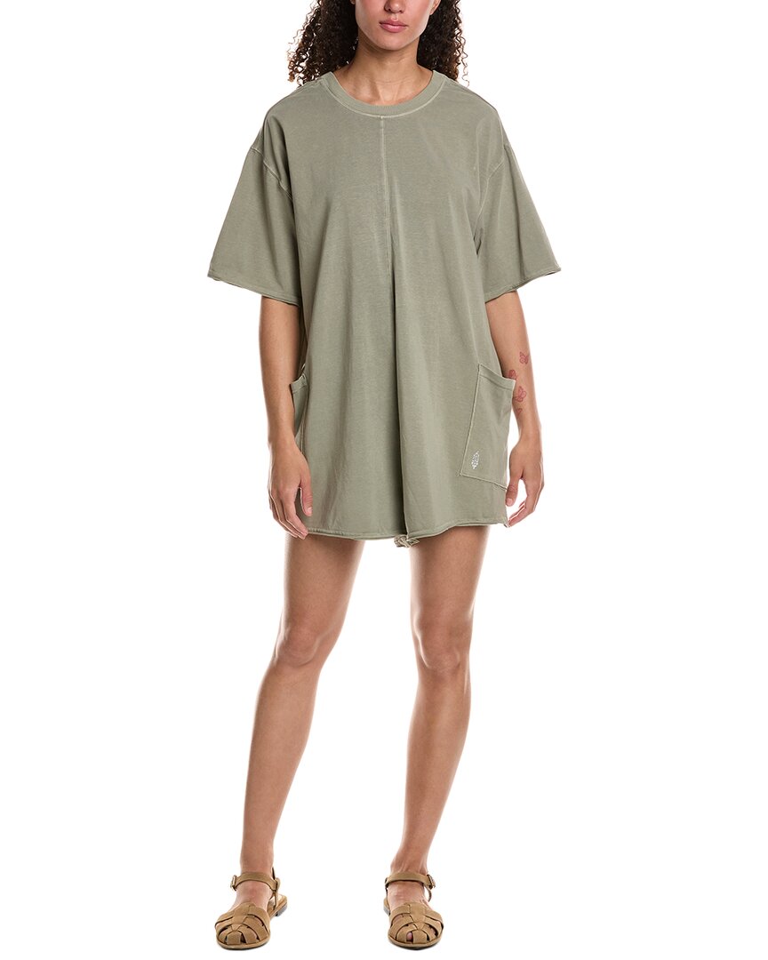 Free People Hot Shot T-shirt Romper