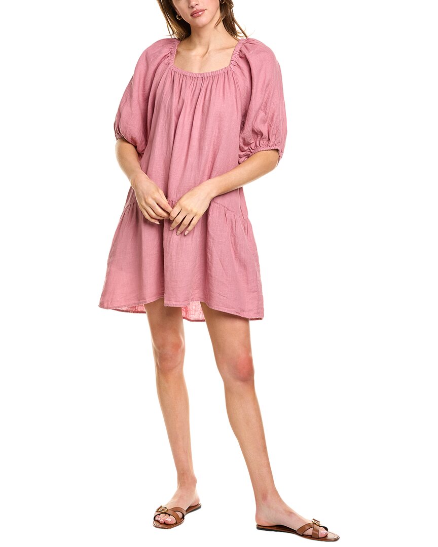 Velvet By Graham & Spencer Irina Linen Mini Dress