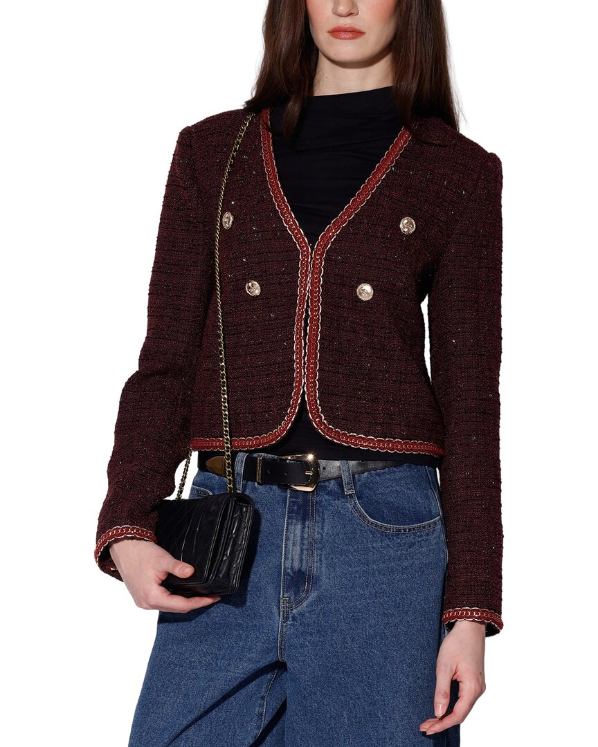 Walter Baker Elodie Jacket In Brown