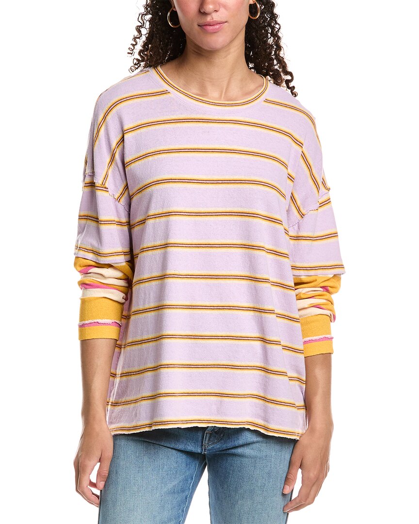 Free People Nina Stripe Long Sleeve