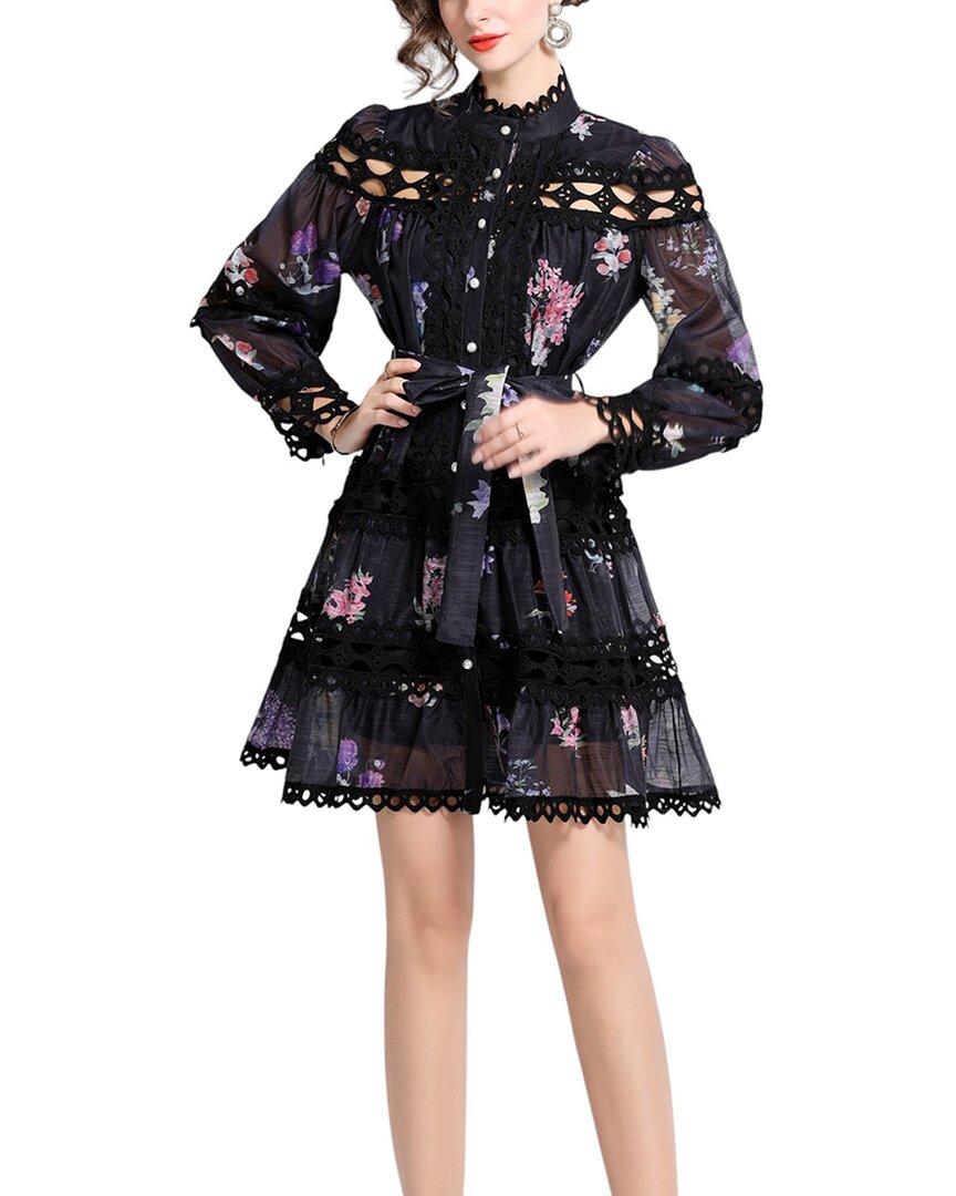 Elaine Mini Dress In Black