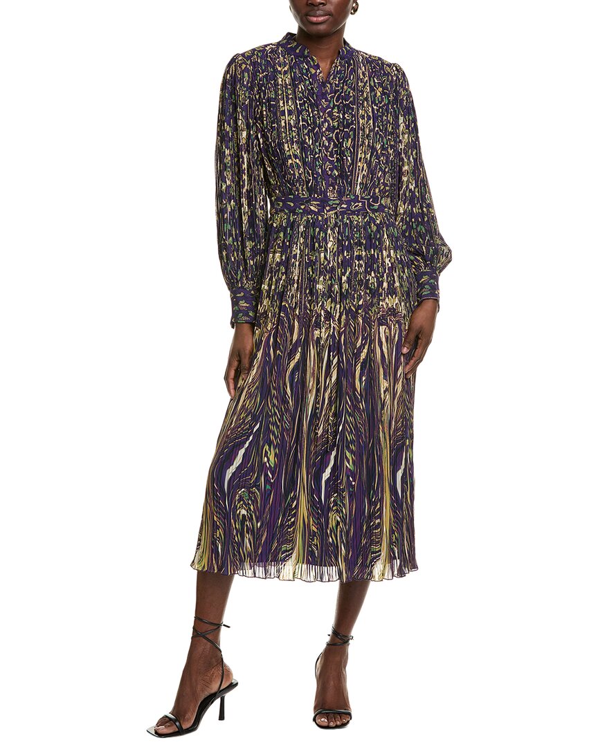 Shop Elie Tahari The Almada Midi Dress
