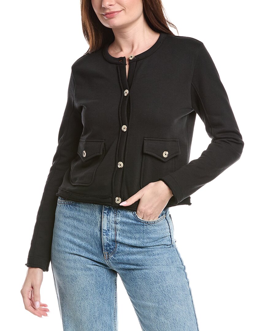 Grey State Jacket In Black