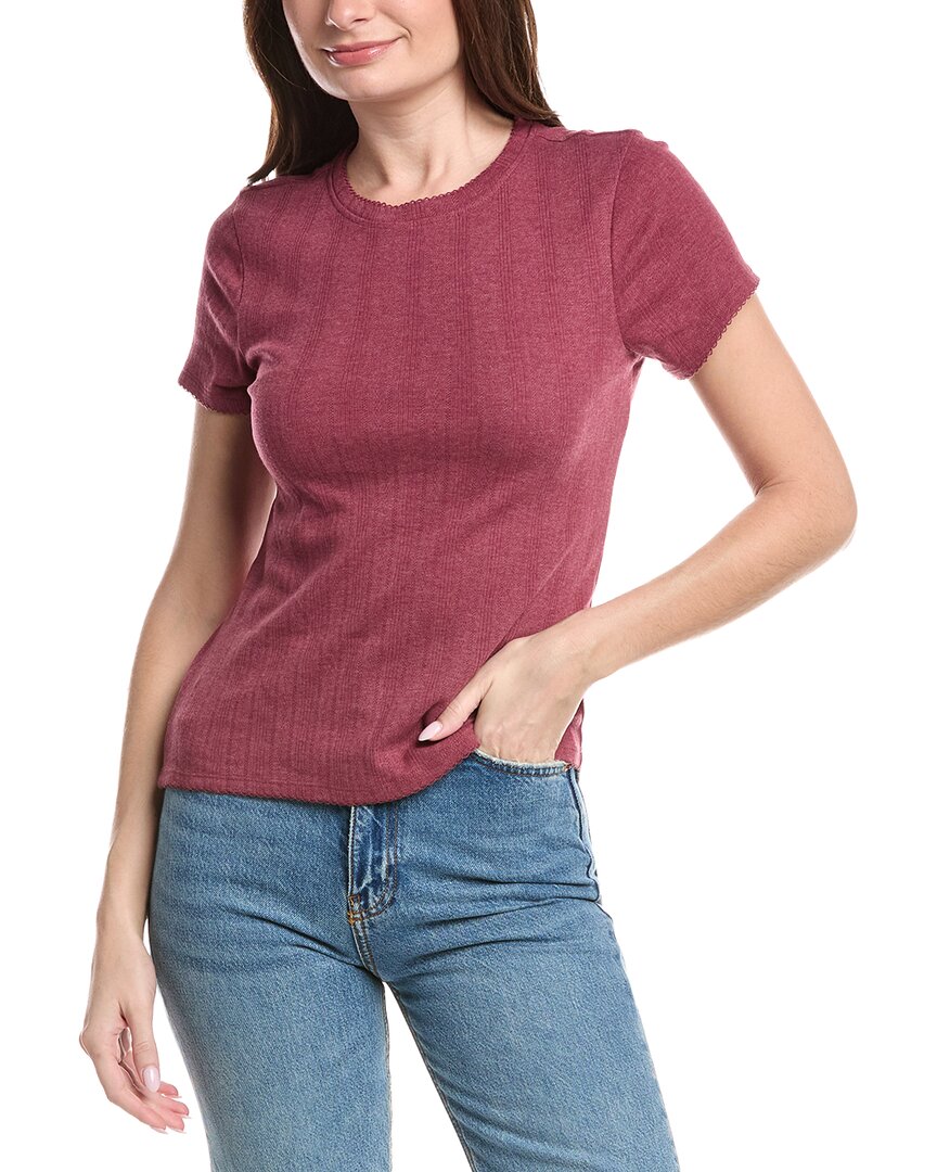 Grey State T-shirt In Red