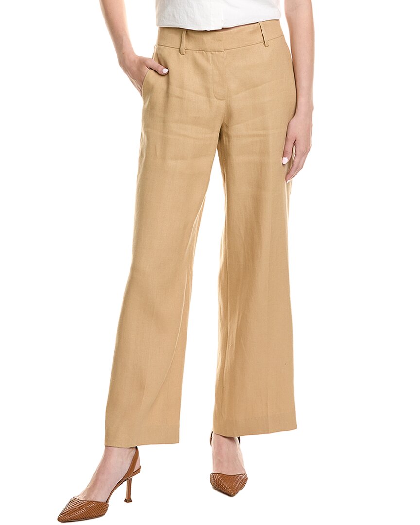 Lafayette 148 New York Petite Sullivan Linen Pant