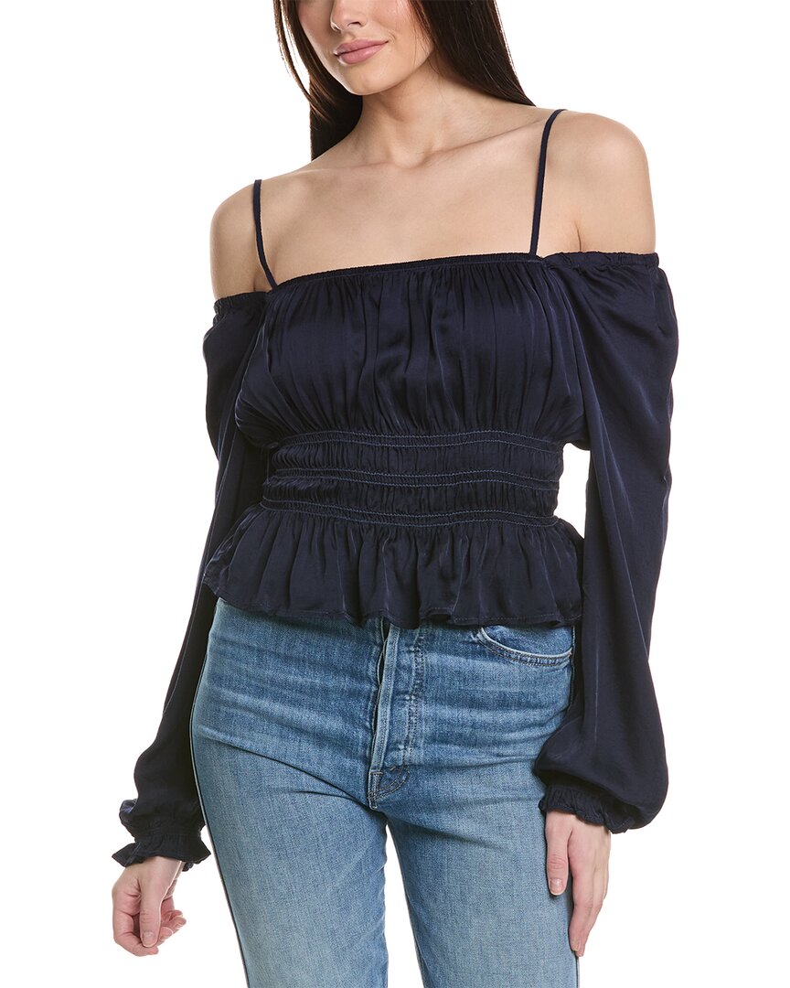 Bella Dahl Smocked Bodice Top