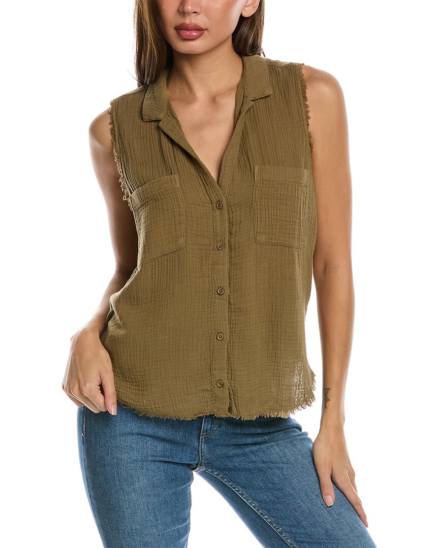Shop Bella Dahl Two-pocket Tank Top