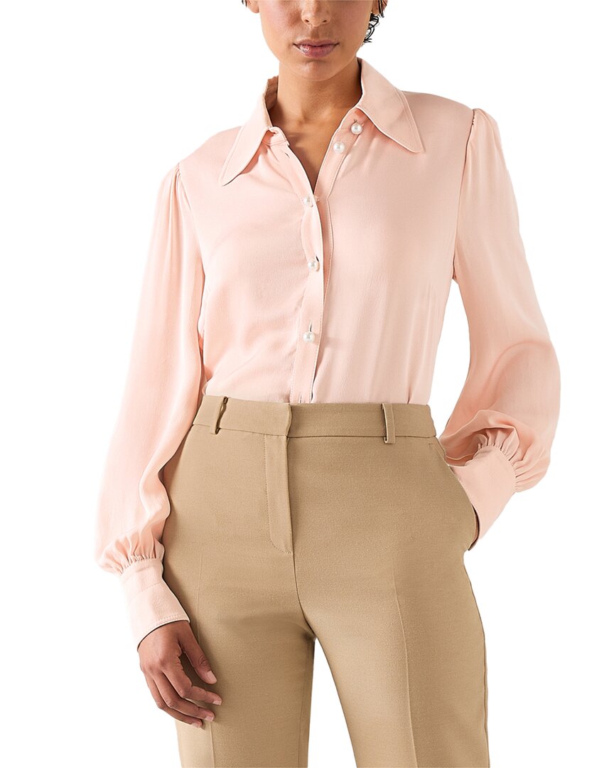 Lk Bennett L.k.bennett Sonya Woven Top