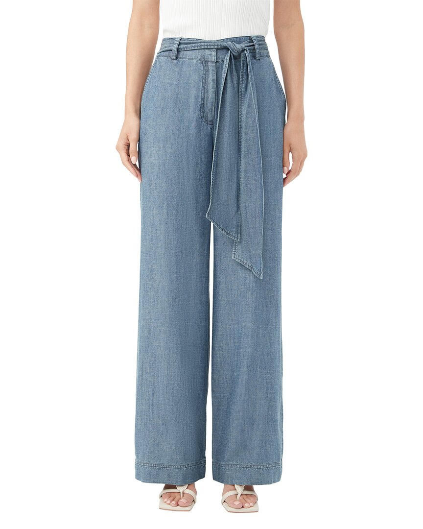 Trina Turk Tonga Linen-blend Pant