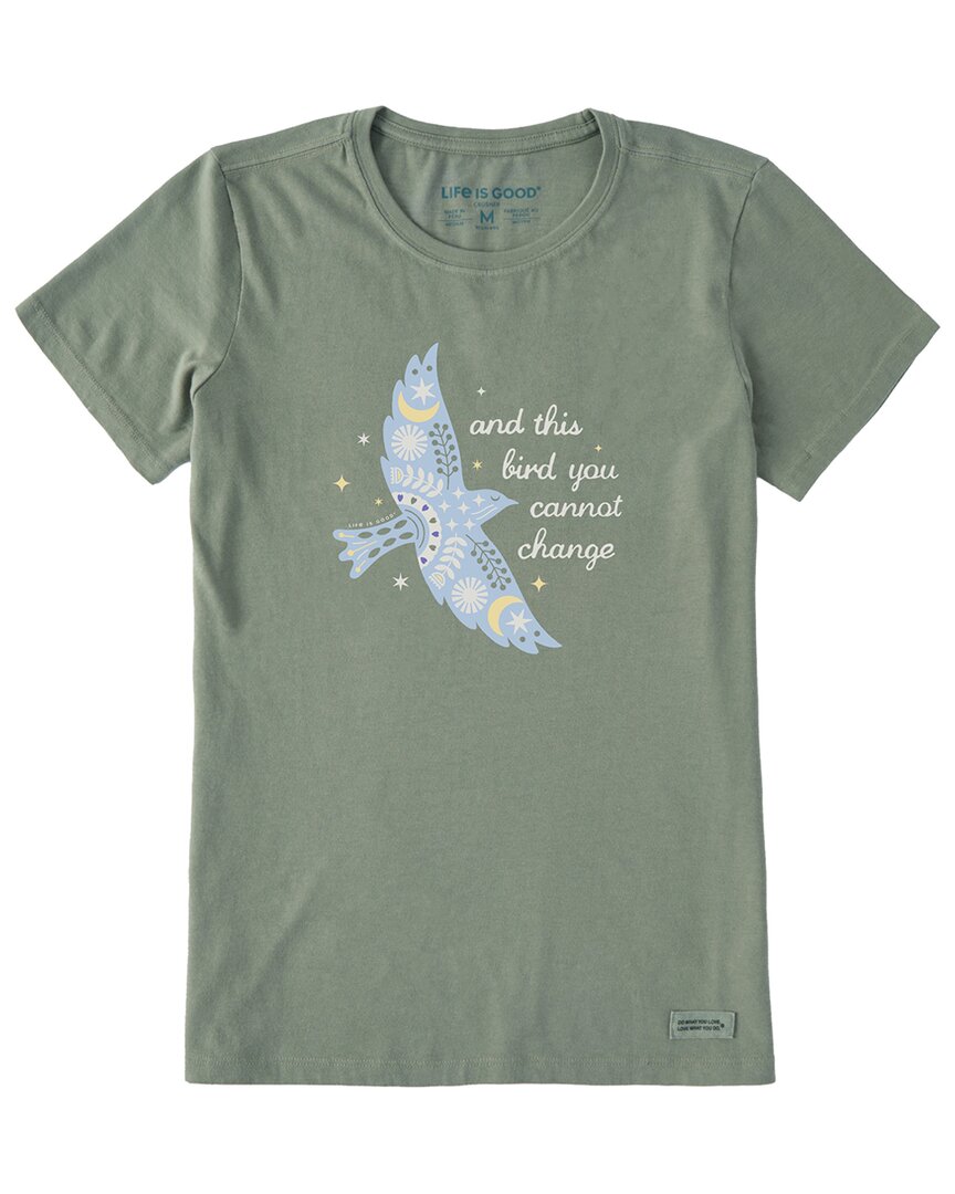 Life Is Good Crusher-lite T-shirt In Green