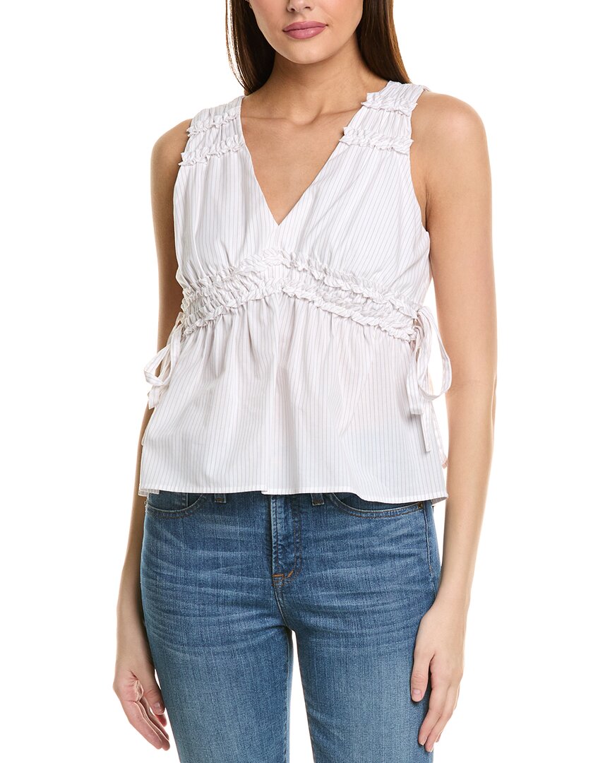 1.state The Aurora Top In White
