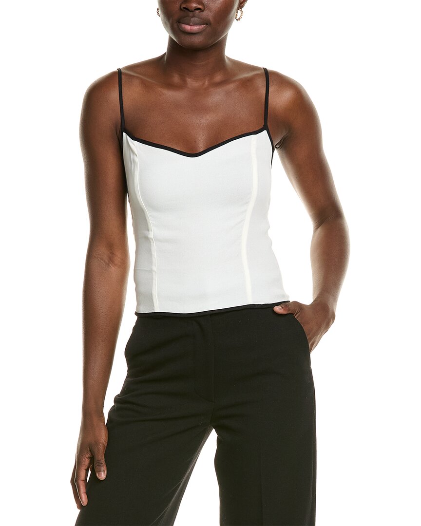 Femme Society Tank In White