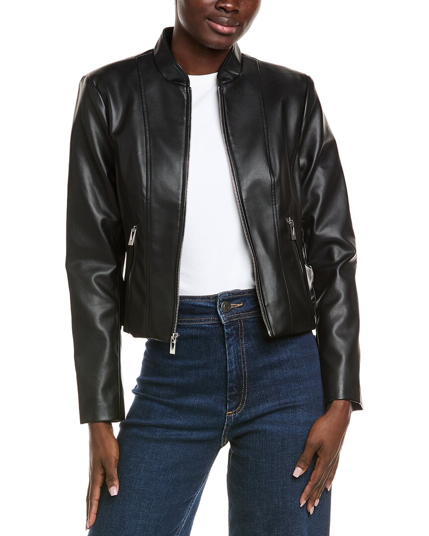 Via Spiga Scuba Jacket In Black