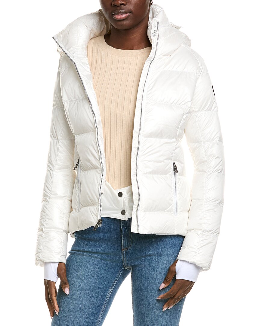 Skea Elsa Solid Jacket In White