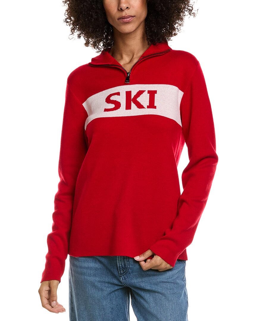 Skea Reed Wool-blend Sweater In Red
