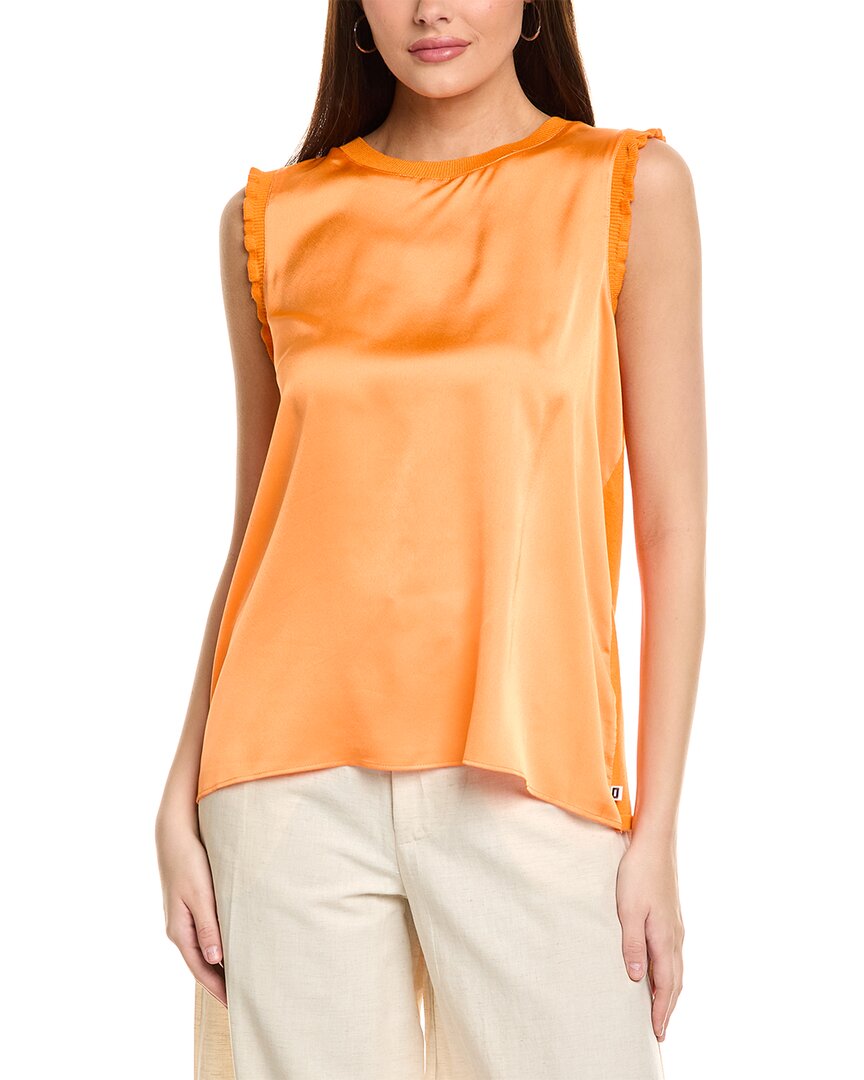 Karl Lagerfeld Ruffle Tank