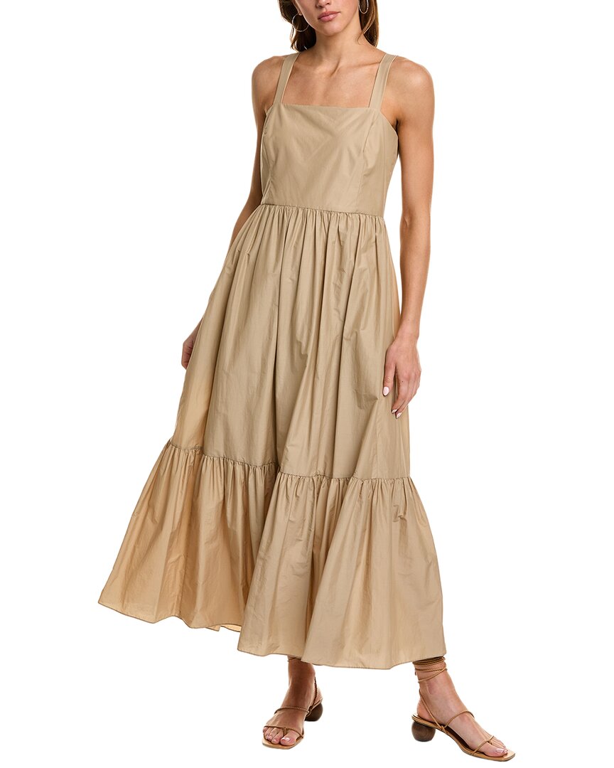 Theory Strap Tiered Dress