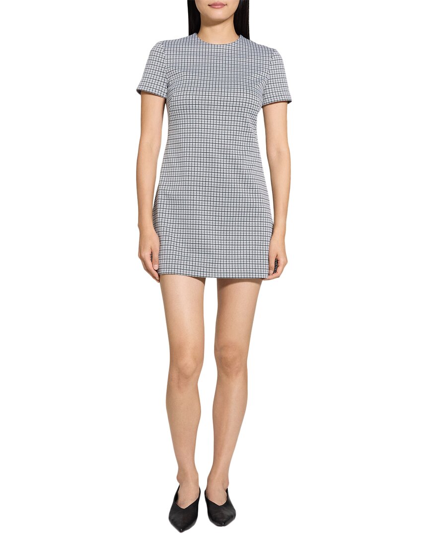 Theory Short Sleeved A Line Dress