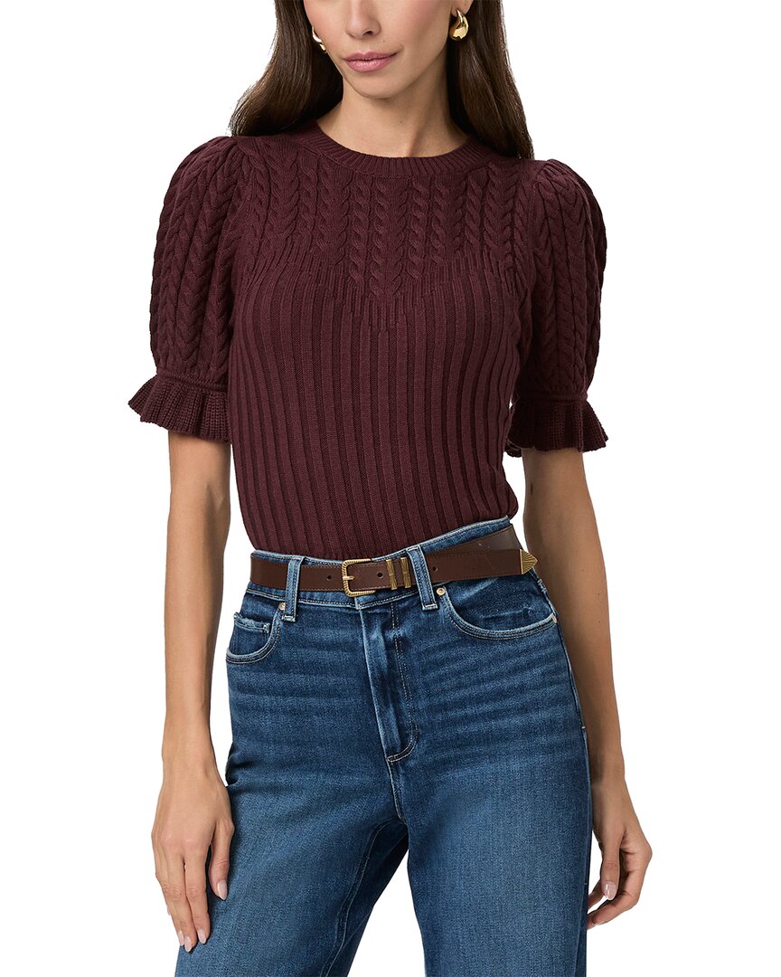Paige Ansa Silk-blend Top