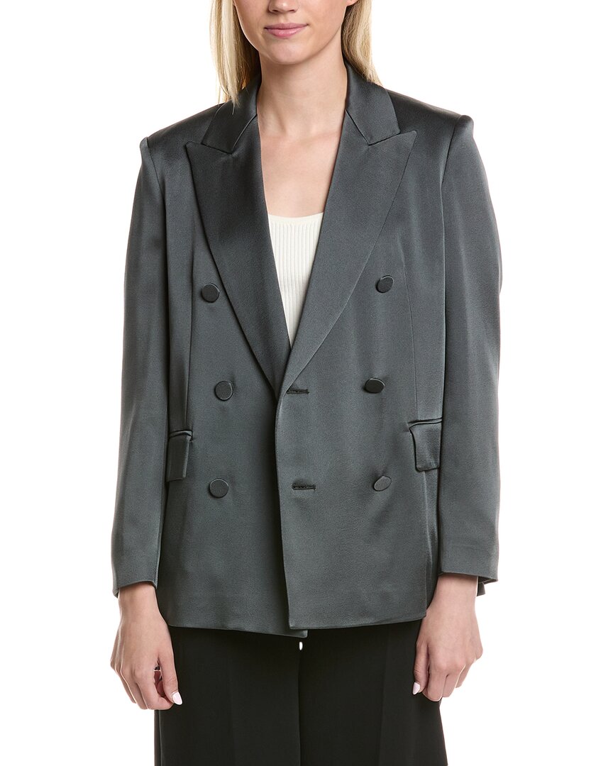 Max Mara Teiera Blazer In Green