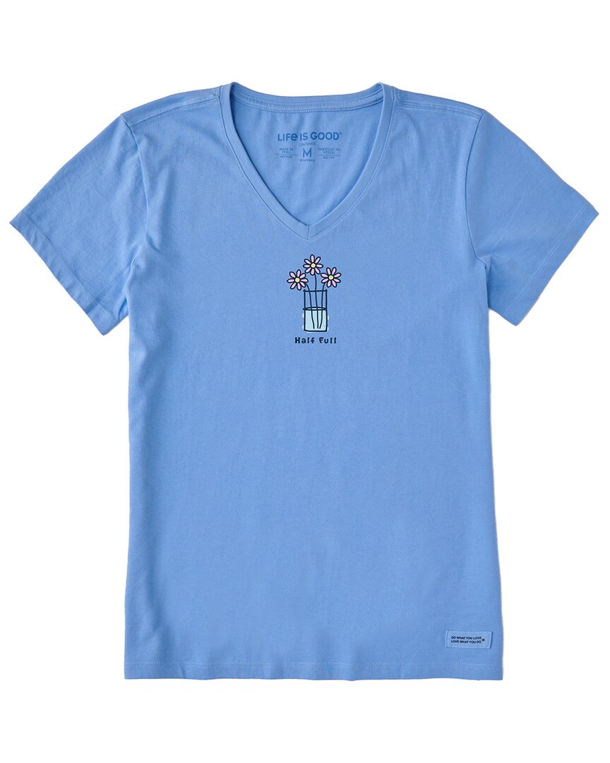 Life Is Good Crusher Lite T-shirt In Blue