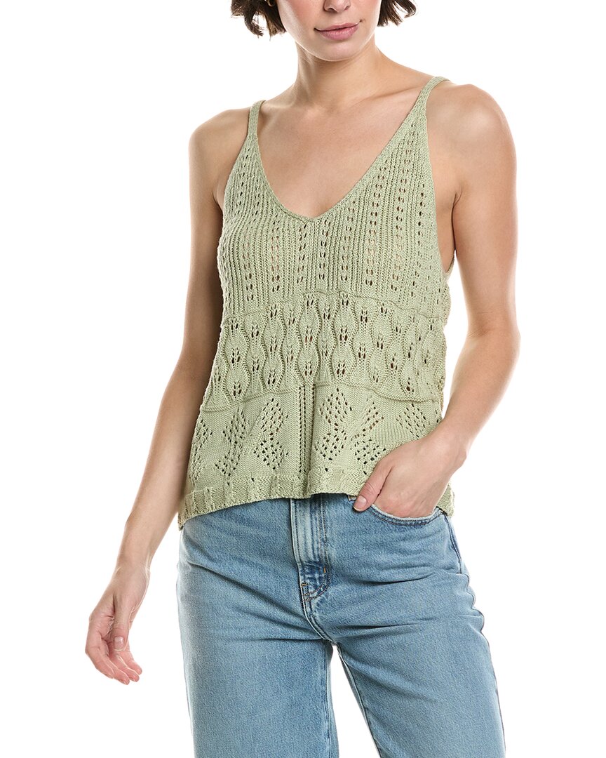 Meiven Knit Top In Green