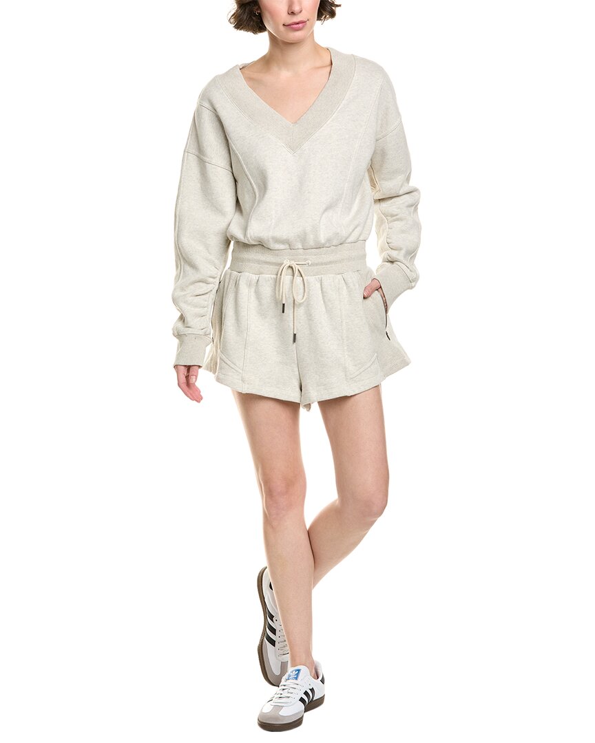 Free People Intercept Romper In White