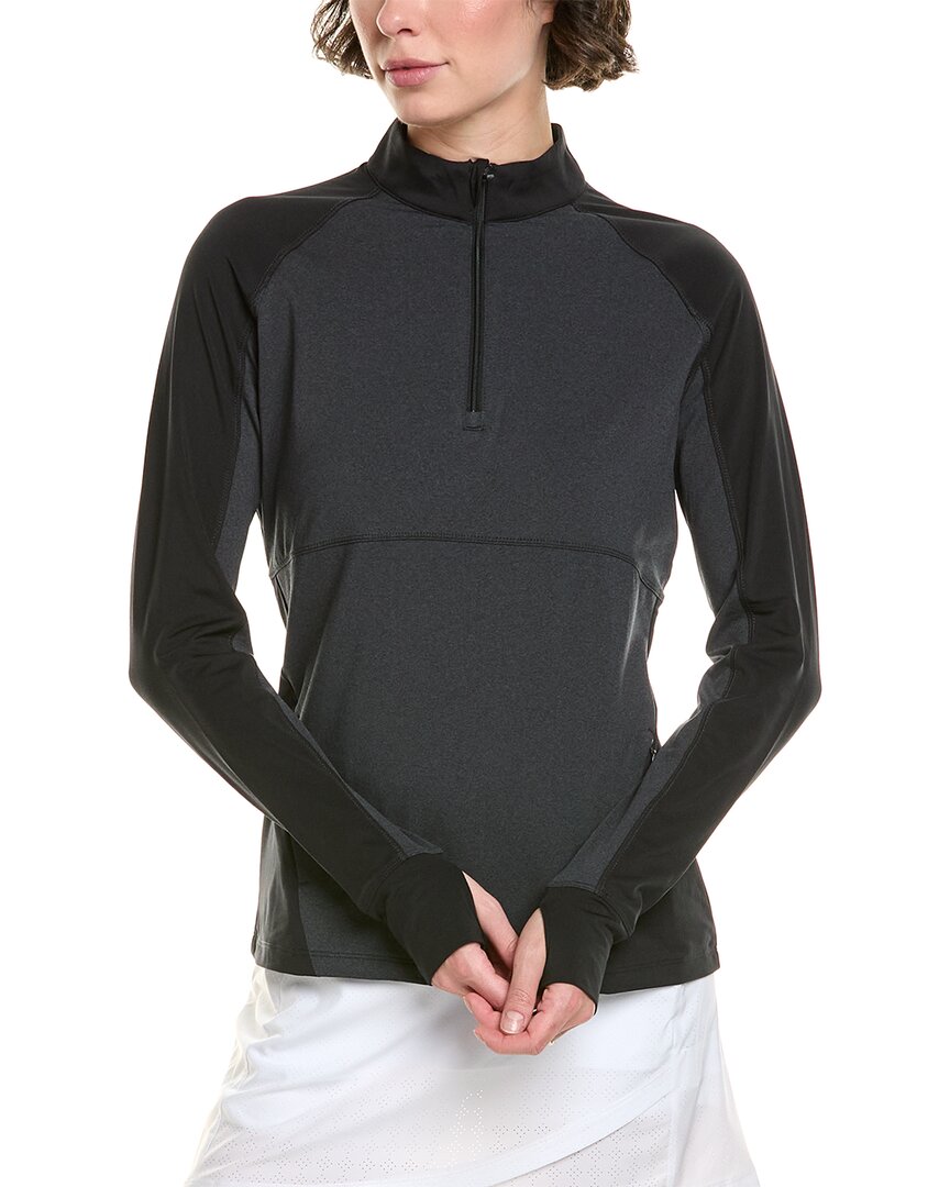 Callaway Lightweight Knit 1/4-zip In Black