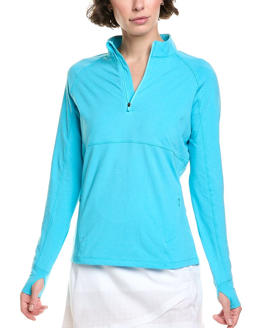 Callaway Lightweight Knit 1/4-zip In Blue
