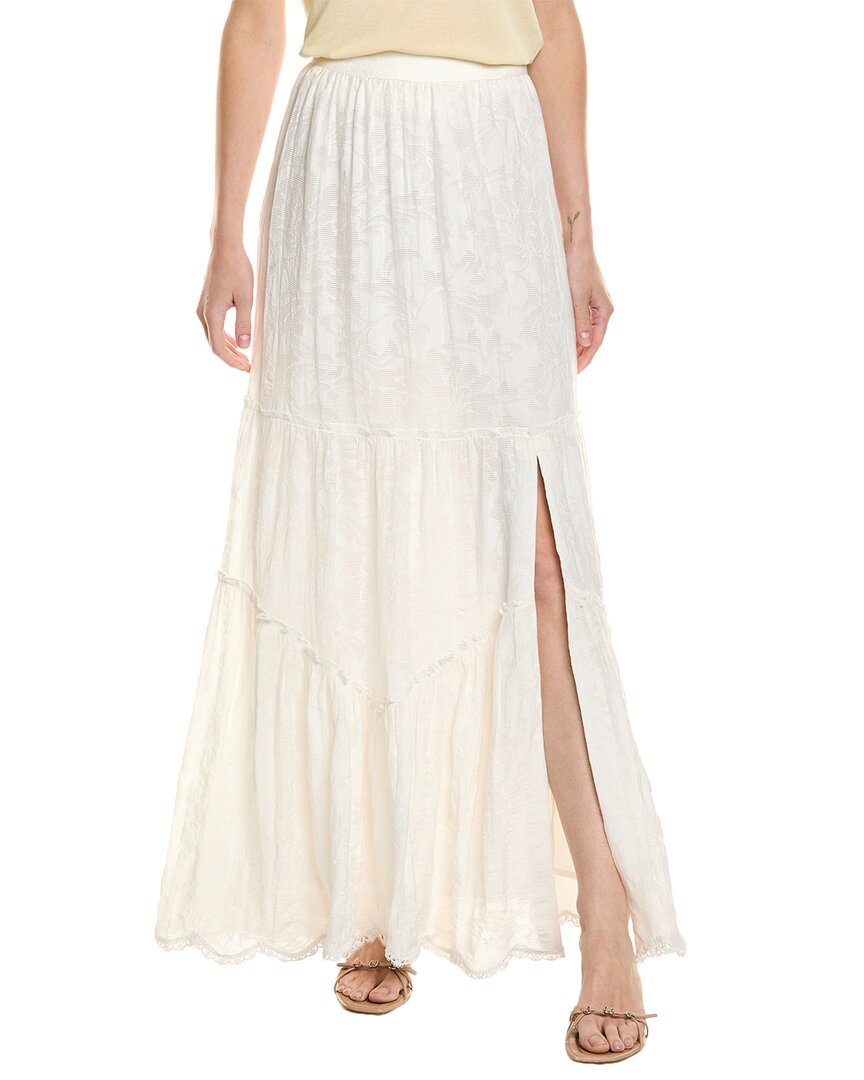 Hemant & Nandita Ilara Maxi Skirt In Neutral
