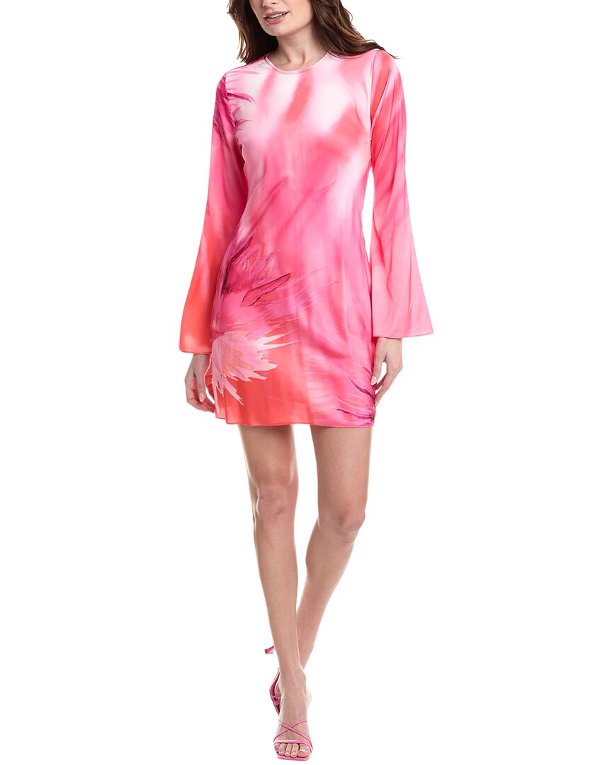 hemant and nandita pink dress Pink Puff Sleeve Dress