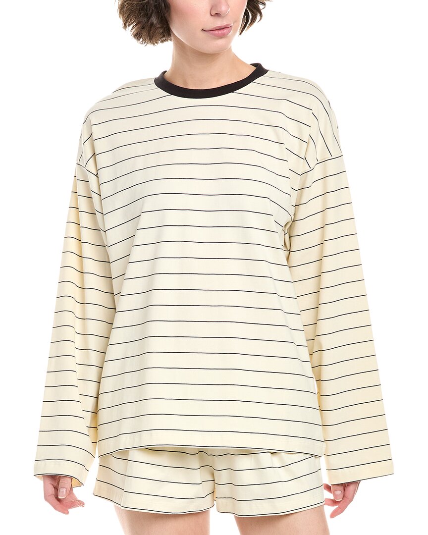 Weworewhat Boxy T-shirt In Neutral