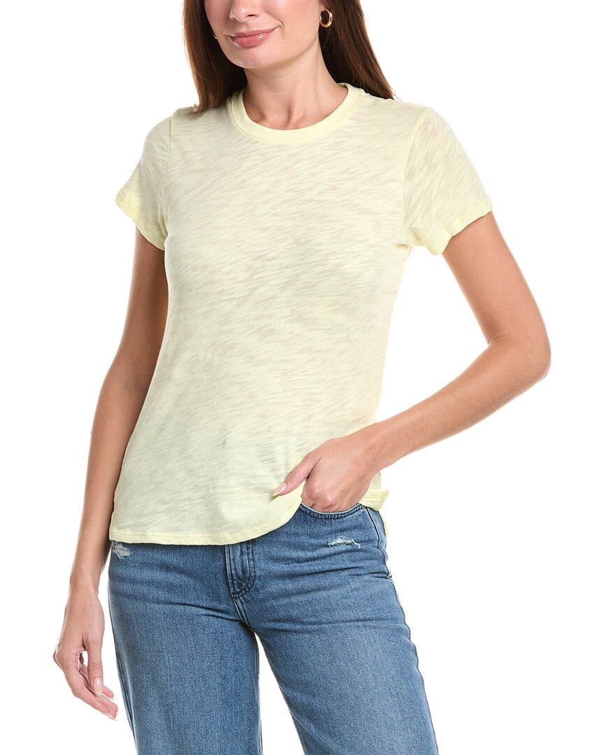 Atm Anthony Thomas Melillo Schoolboy T-shirt In Yellow