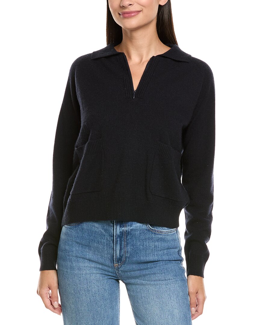 NAADAM NAADAM WOOL & CASHMERE-BLEND 1/4-ZIP PULLOVER