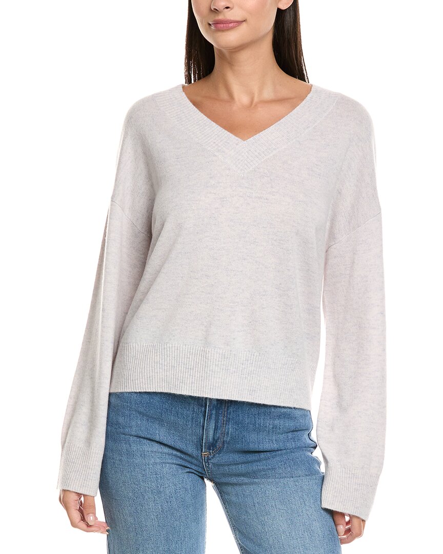 Naadam Wool & Cashmere-blend Sweater In White