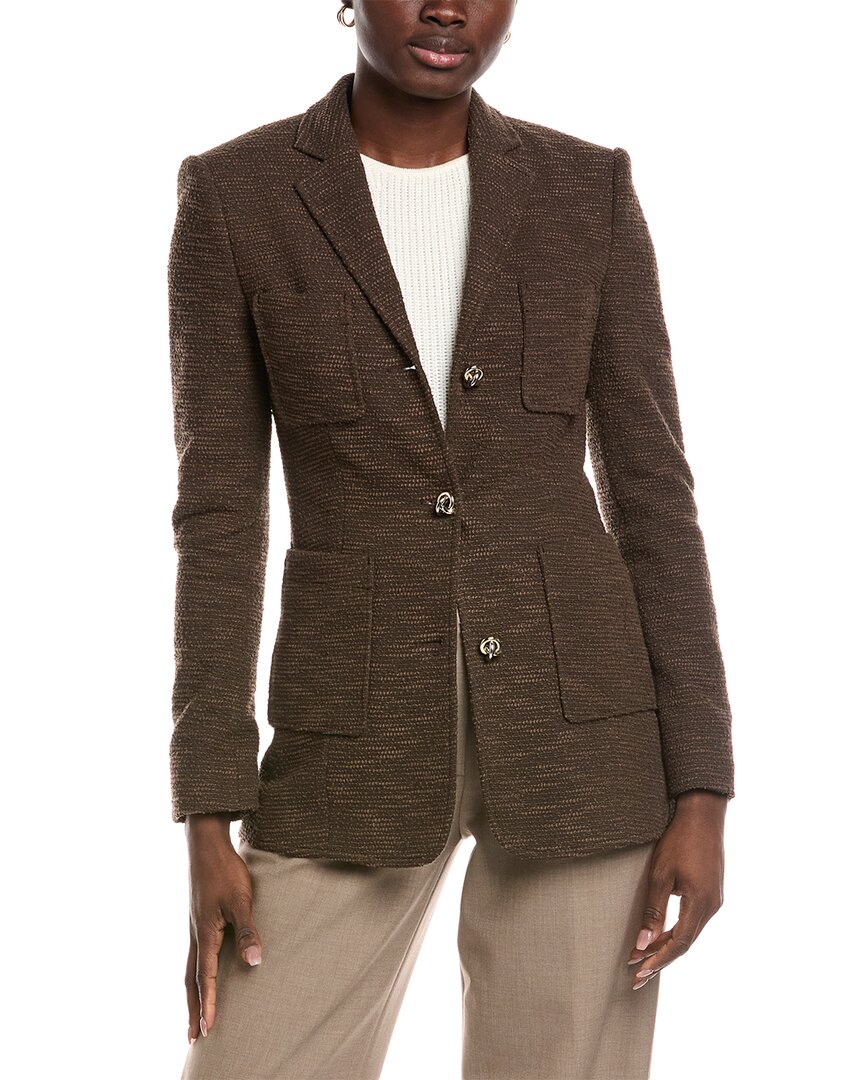 Hugo Boss Blazer In Brown