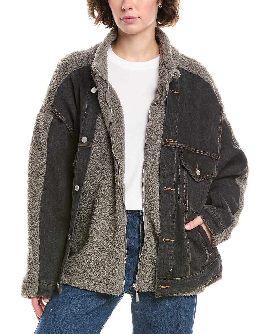 Blanknyc Blank Nyc Sweet Roll Jacket In Gray